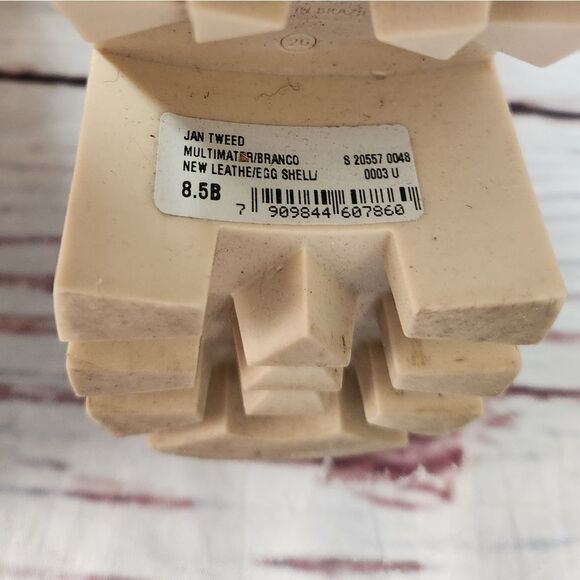 Schutz Jan Tweed Leather Booties Size 8.5 - Picture 8 of 10